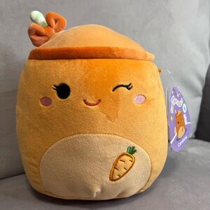 NEW 2025 Squishmallow Easter Carotene the Carrot Juice RARE